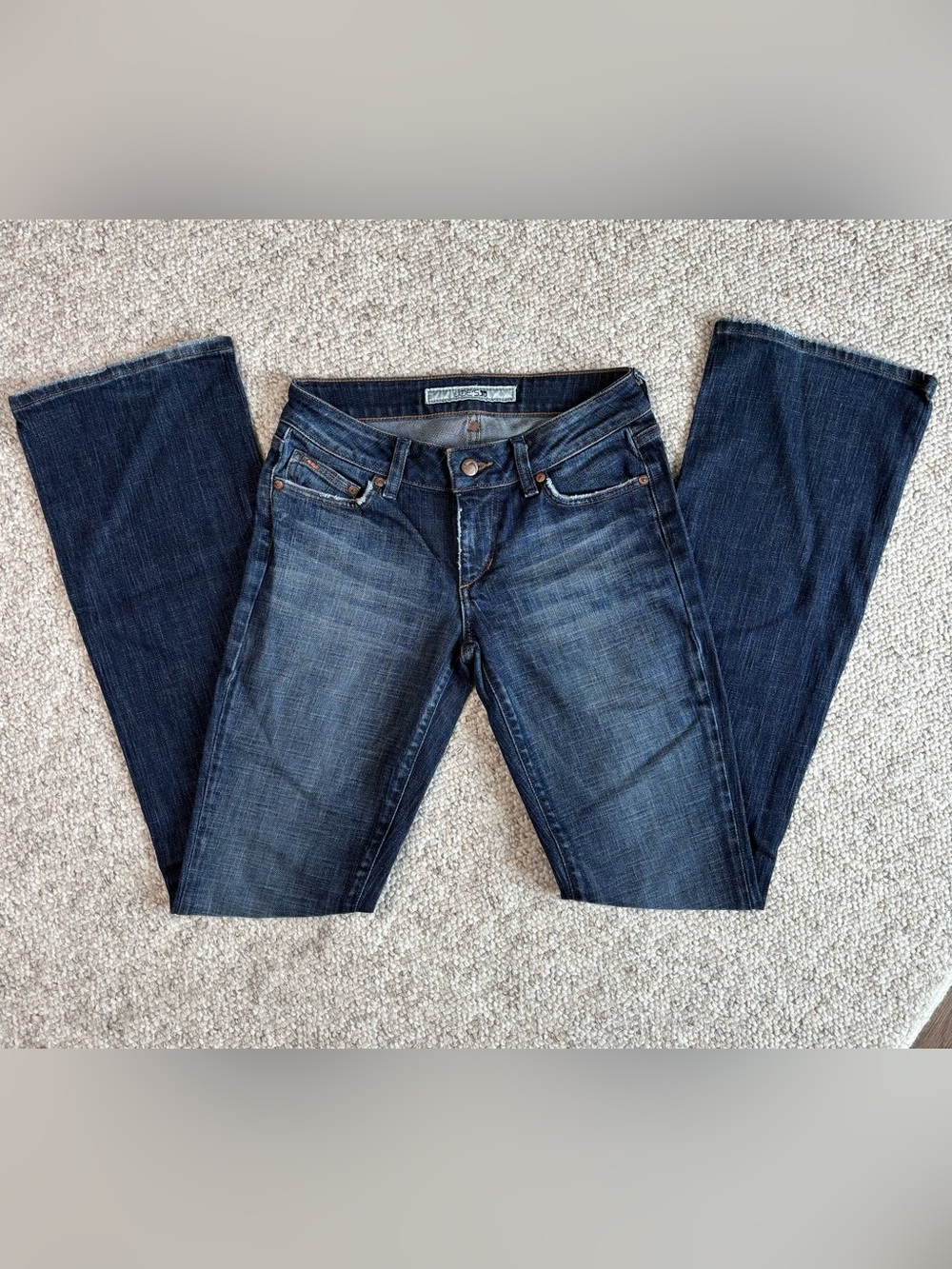 Joe's Jeans The Gigi Bootcut Jeans Wide Leg Dark Wash Size 26